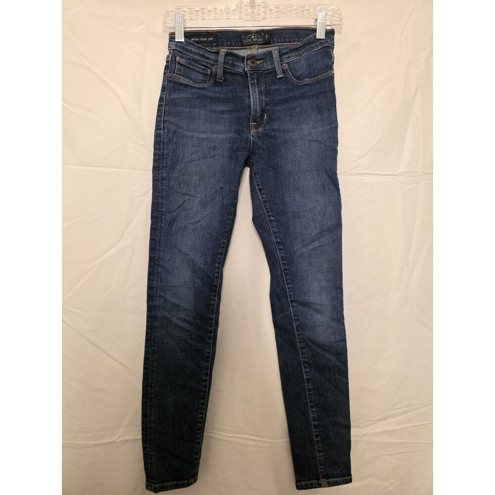 Lucky Brand Womens Jeans Skinny Blue Y2K Style Size 2/26